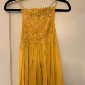 Mustard Halter Tank